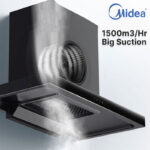 Midea B82 Kitchen Hood Heat Auto Clean - Image 3