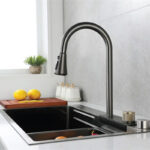 Rizco Senorita Heavenly 32 Inch Multifunctional Kitchen Sink, 304 Stainless Steel - Image 3
